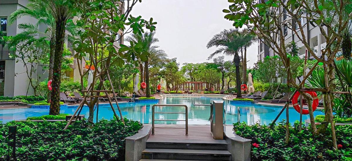 Aspire Apartment City View Vincentral Binh Thanh Ho Chi Minh-Byen Eksteriør billede