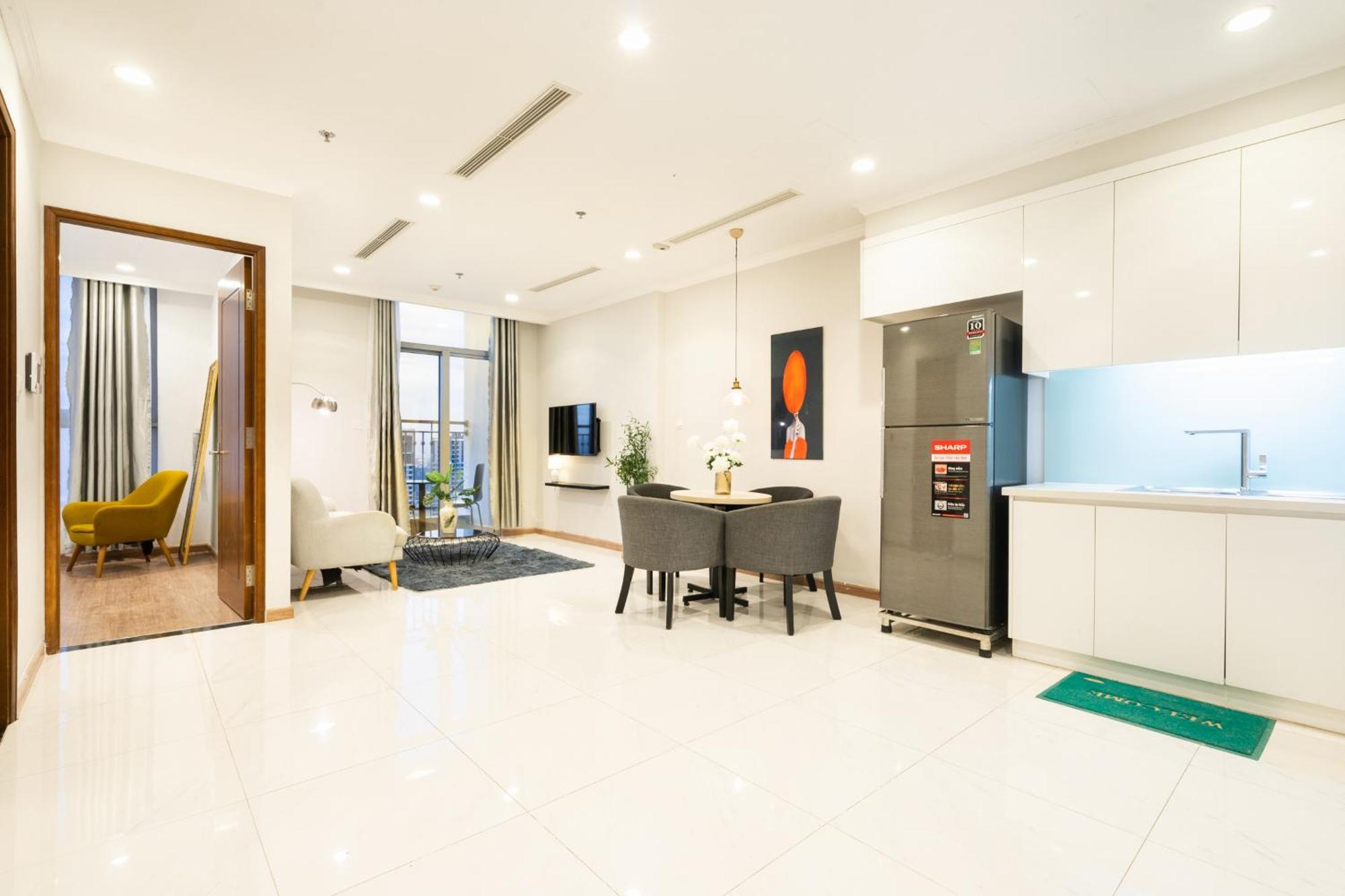 Aspire Apartment City View Vincentral Binh Thanh Ho Chi Minh-Byen Eksteriør billede
